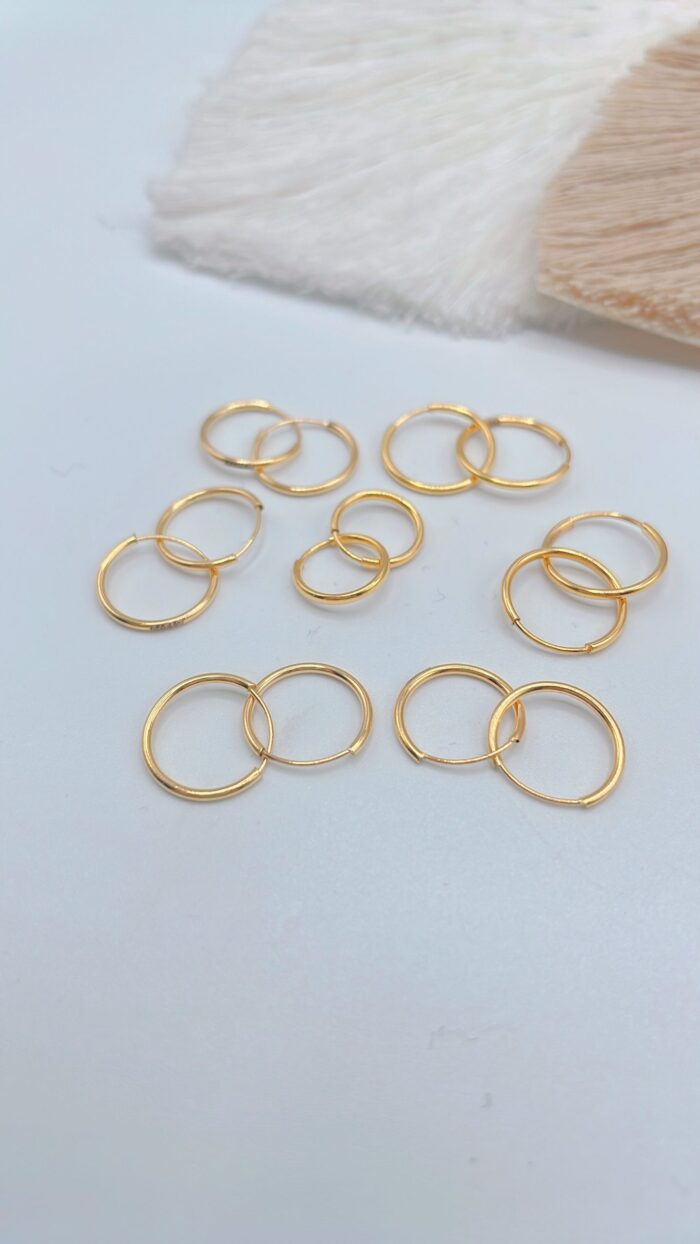 گوشواره حلقه ای زیر گرم - تصویر 3