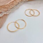 گوشواره حلقه ای زیر گرم